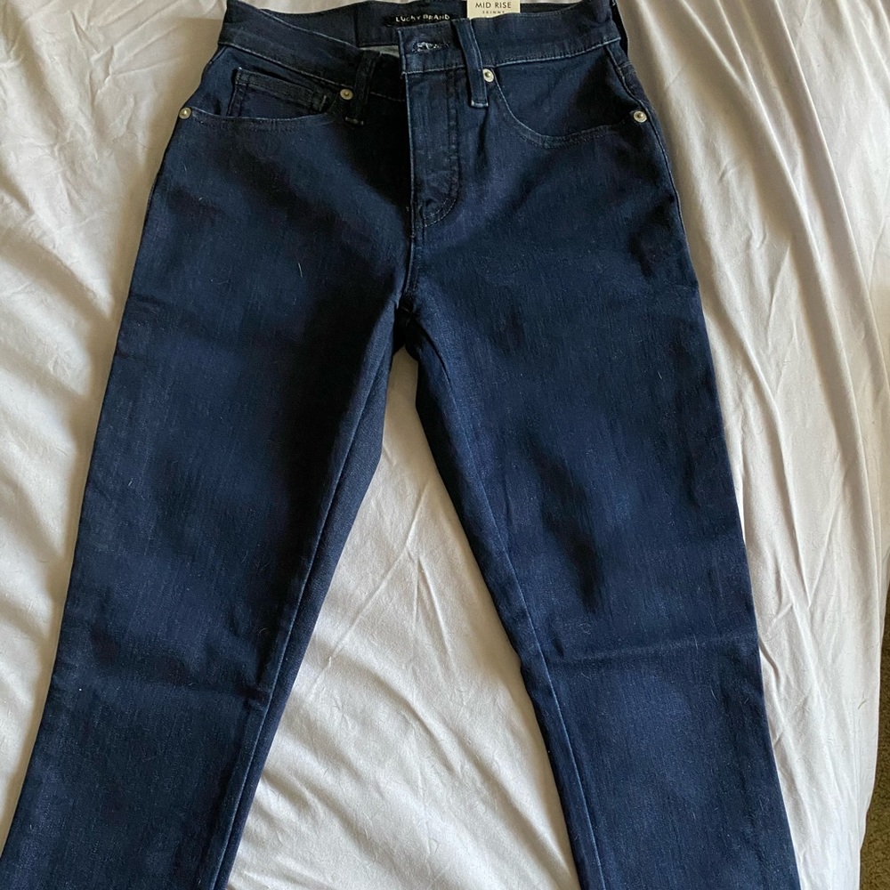 Lucky Brand Ava mid rise skinny jeans